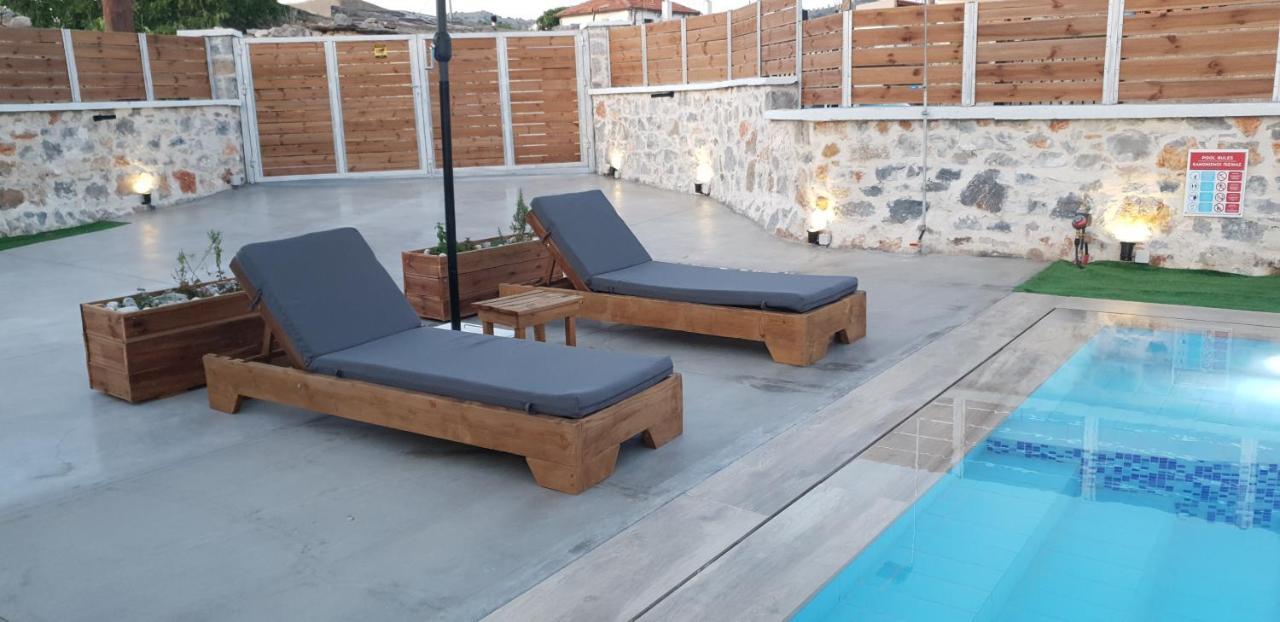 Double Bee Villa With Private Pool Agios Konstantinos  Exteriér fotografie