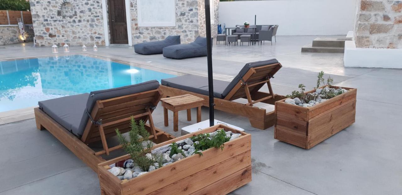 Double Bee Villa With Private Pool Agios Konstantinos  Exteriér fotografie